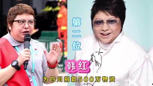 泸定明星网红捐款,共筑希望捐款行动